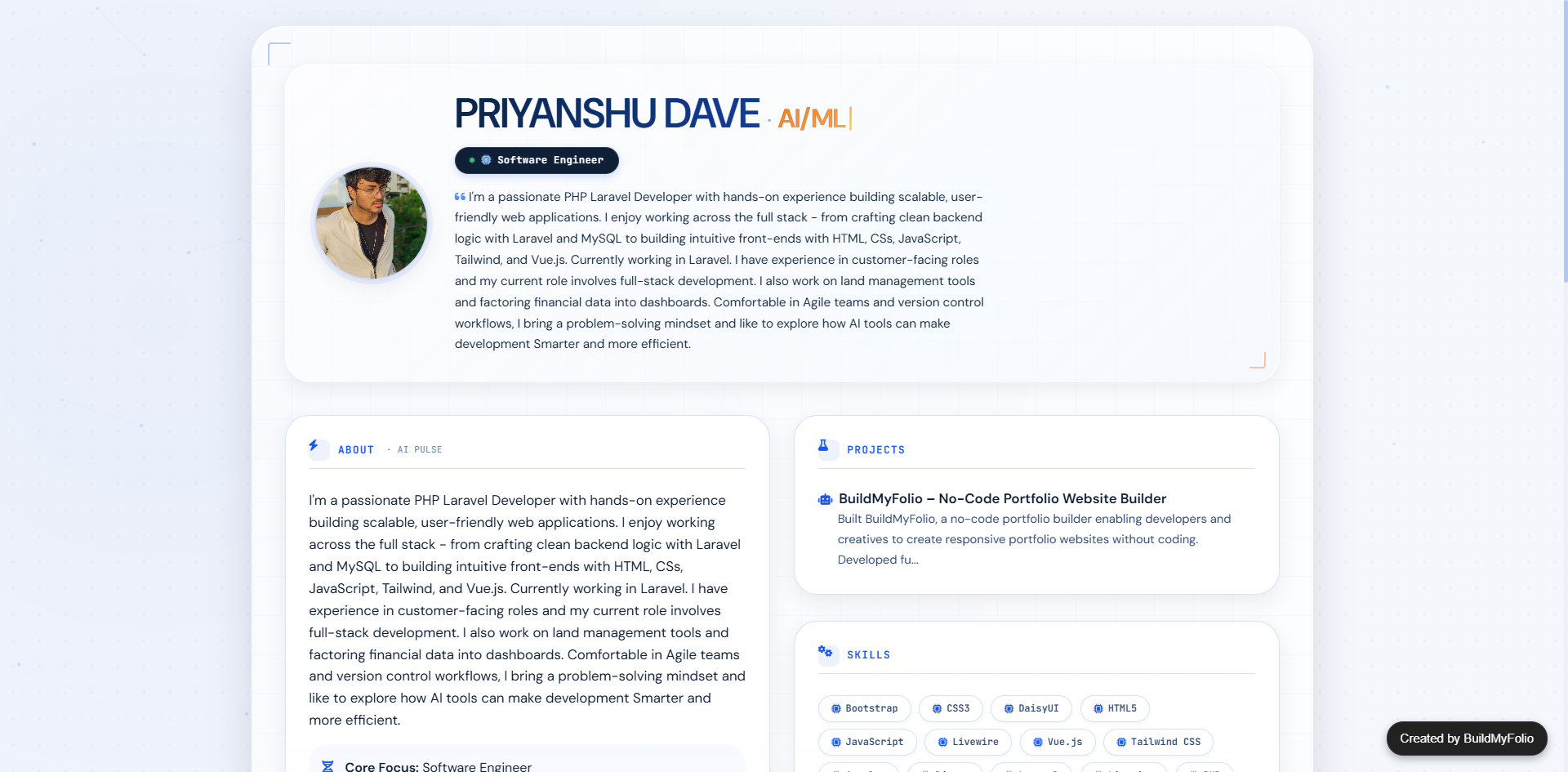 AI/ML Engineer Specialist